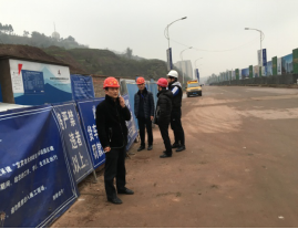 開展工地安全工作檢查，確保工程現(xiàn)場安全