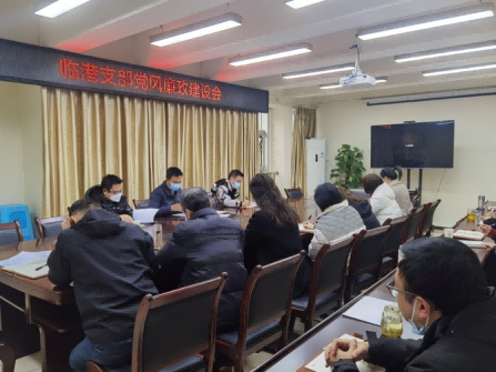 臨港支部召開一月支部黨員大會暨黨風廉政建設(shè)會